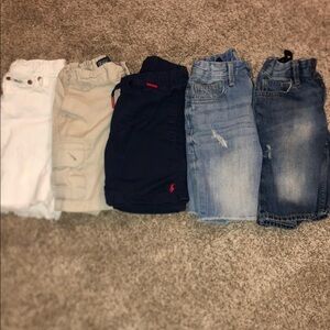 Ralph Lauren Kids' Shorts - White, Tan, Navy, Light Blue, Dark Blue